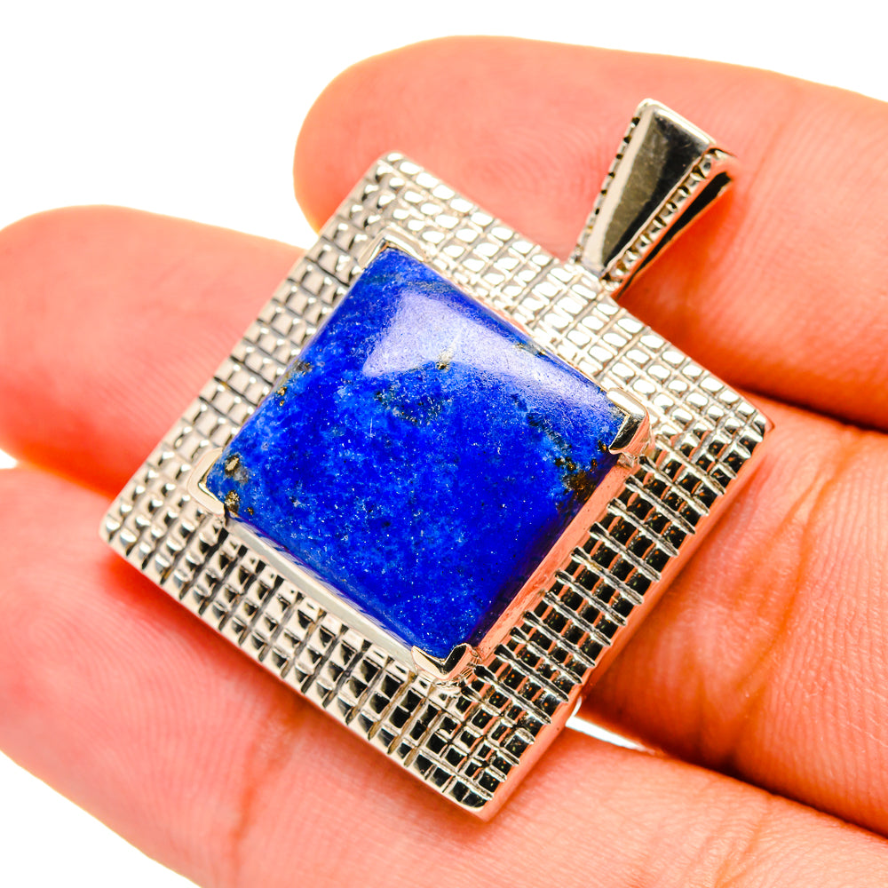 Lapis Lazuli Pendants handcrafted by Anasilvercos - PD8790
