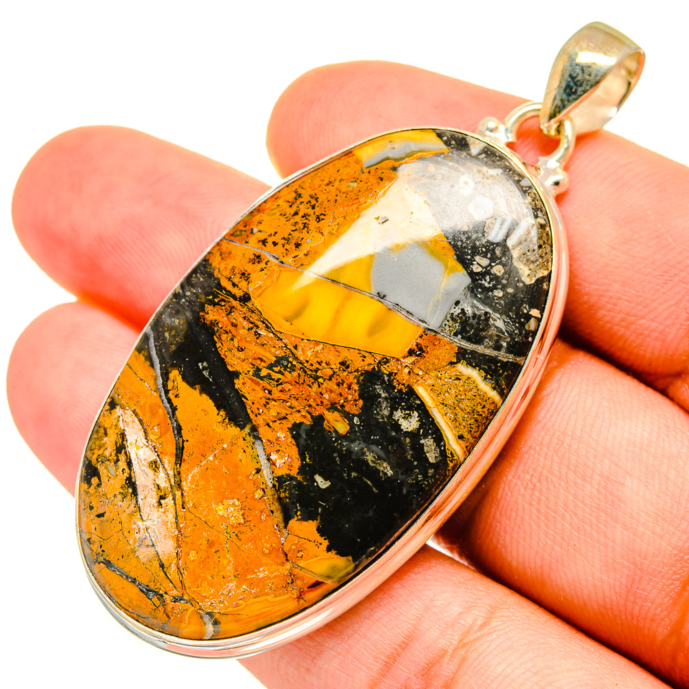 Maligano Jasper Pendants handcrafted by Anasilvercos - PD8814
