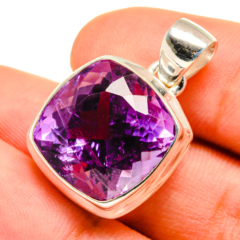 Amethyst Pendants handcrafted by Anasilvercos - PD8865