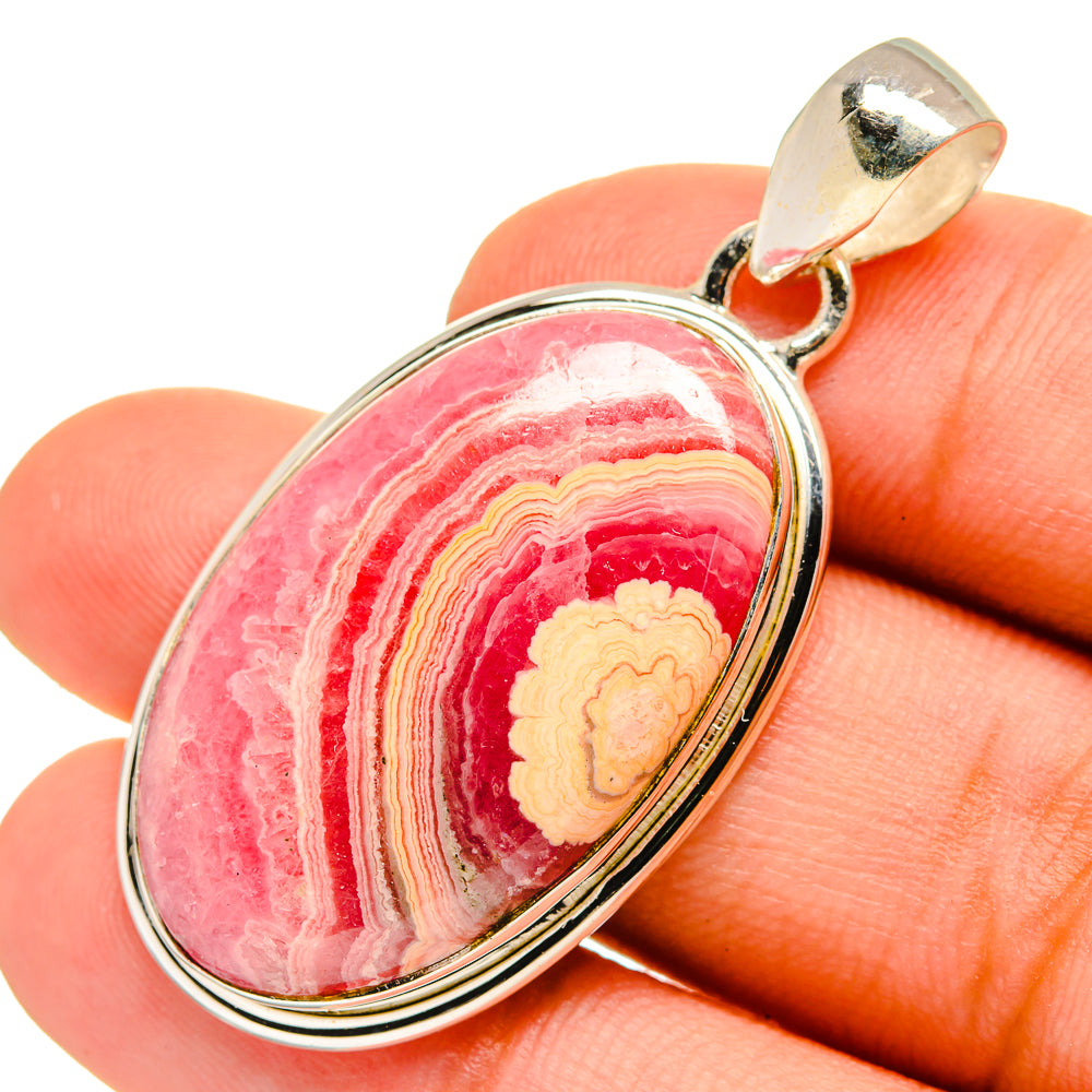 Rhodochrosite Pendants handcrafted by Anasilvercos - PD8880