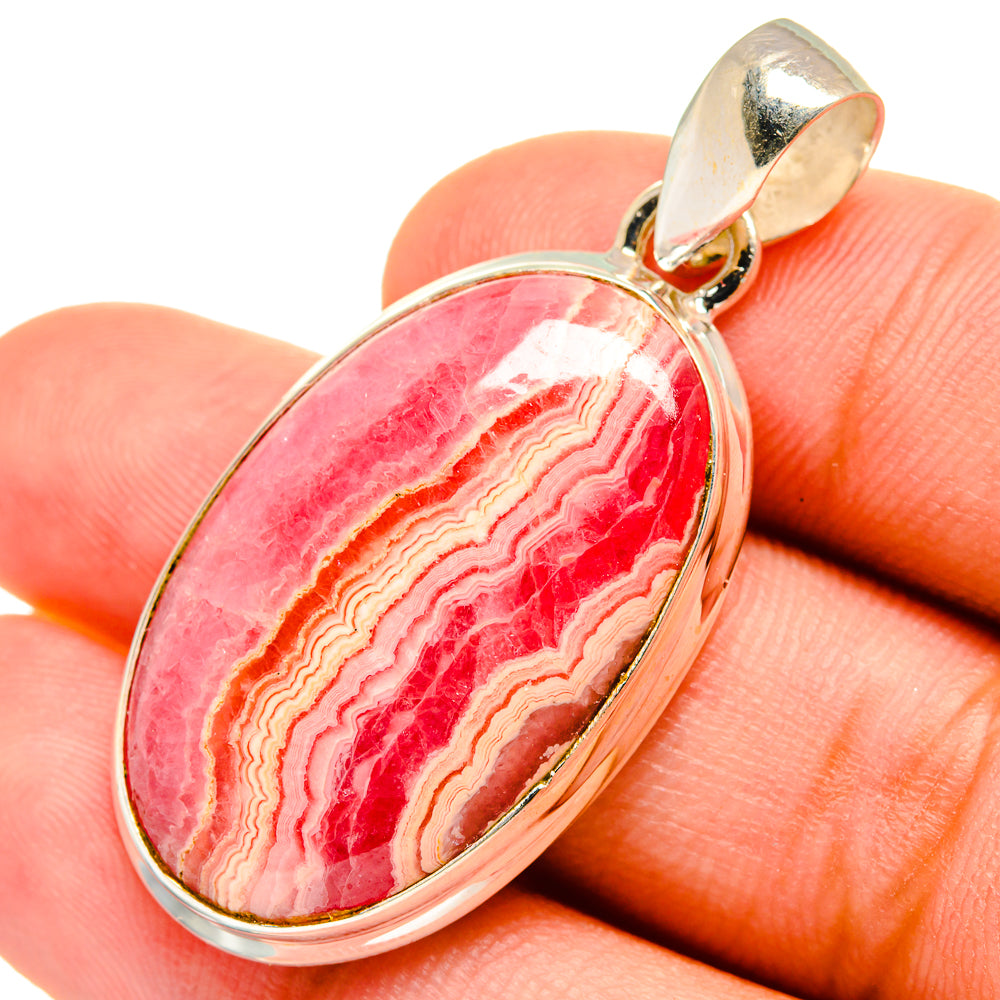Rhodochrosite Pendants handcrafted by Anasilvercos - PD8885
