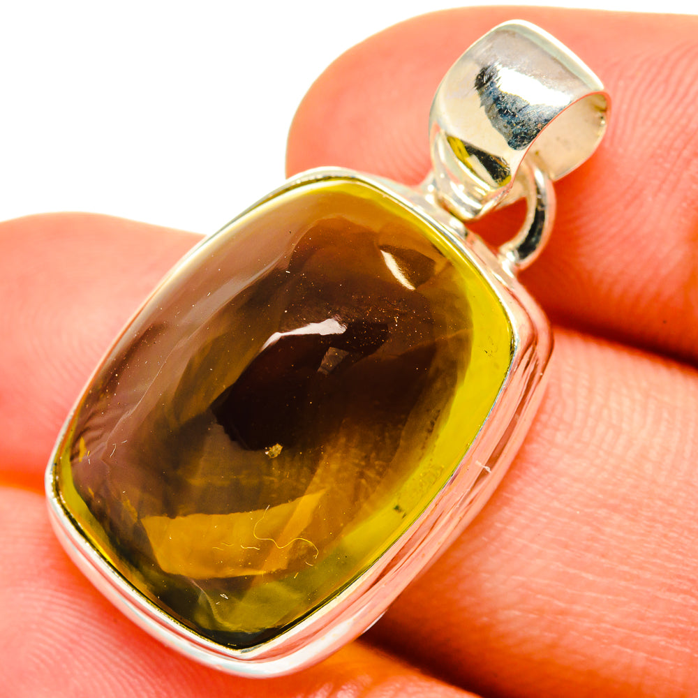 Peridot Pendants handcrafted by Anasilvercos - PD8912