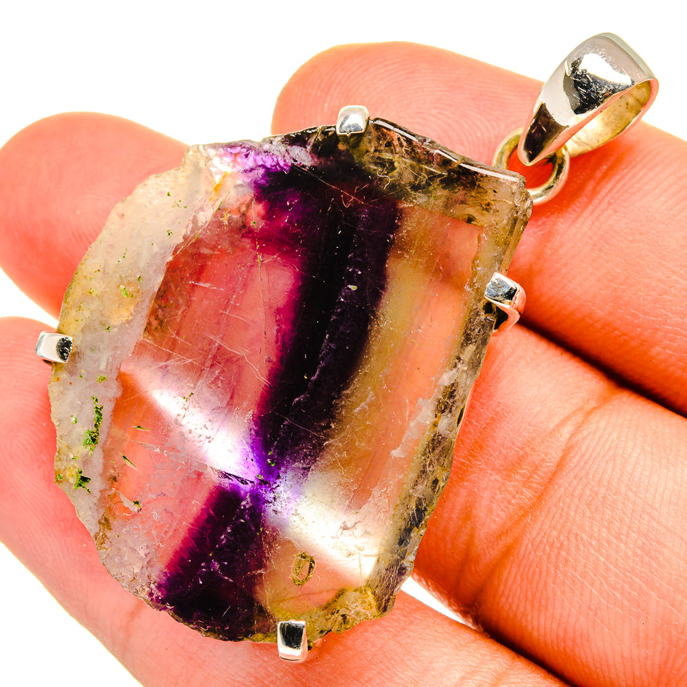 Fluorite Pendants handcrafted by Anasilvercos - PD8945
