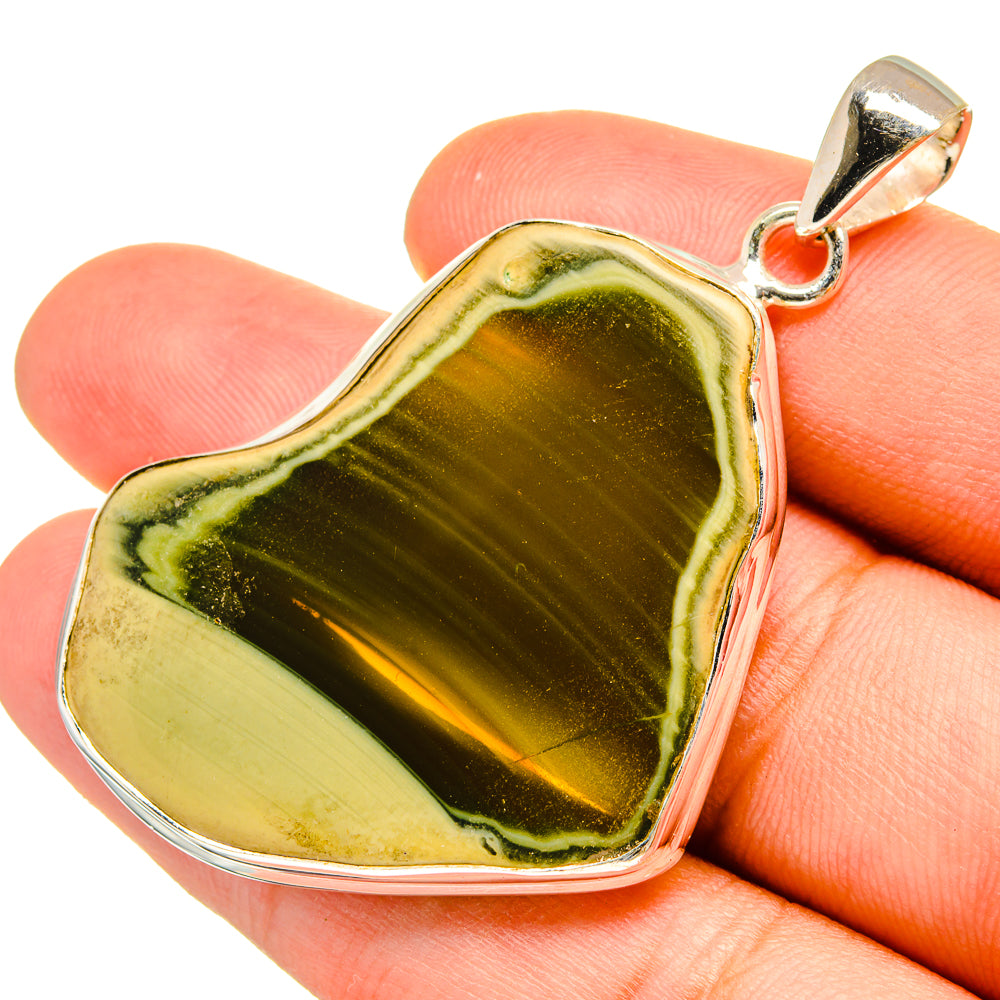 Willow Creek Jasper Pendants handcrafted by Anasilvercos - PD8952