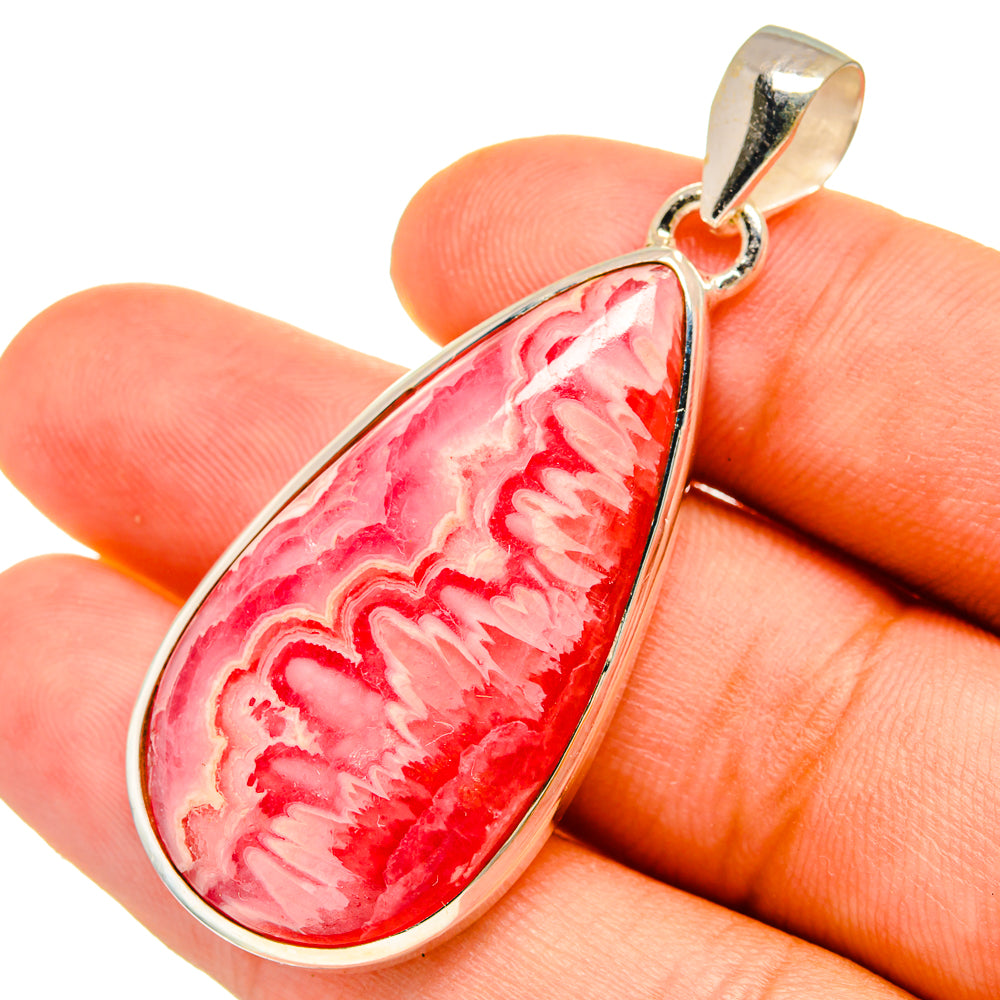 Rhodochrosite Pendants handcrafted by Anasilvercos - PD8990