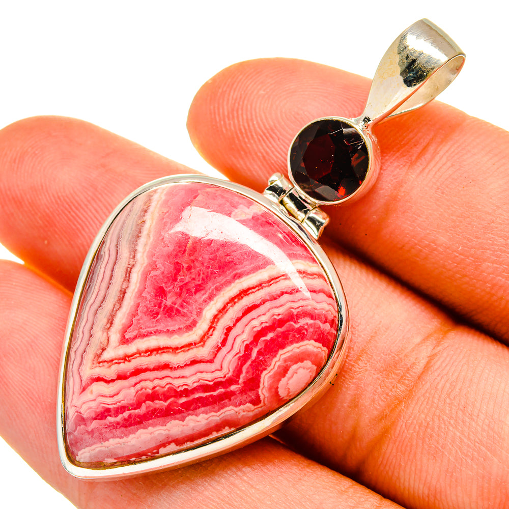 Rhodochrosite Pendants handcrafted by Anasilvercos - PD8991