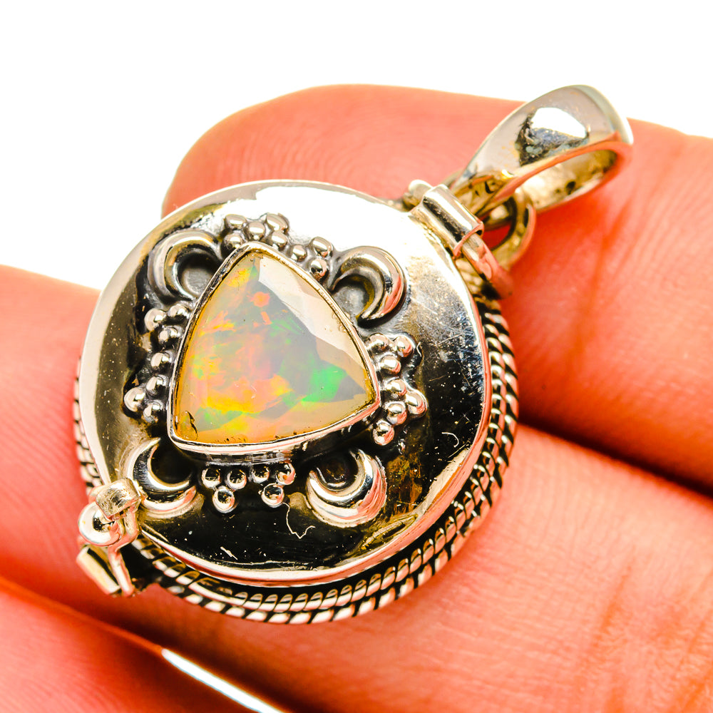 Ethiopian Opal Pendants handcrafted by Anasilvercos - PD9021