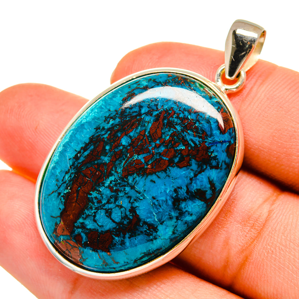Shattuckite Pendants handcrafted by Anasilvercos - PD9067