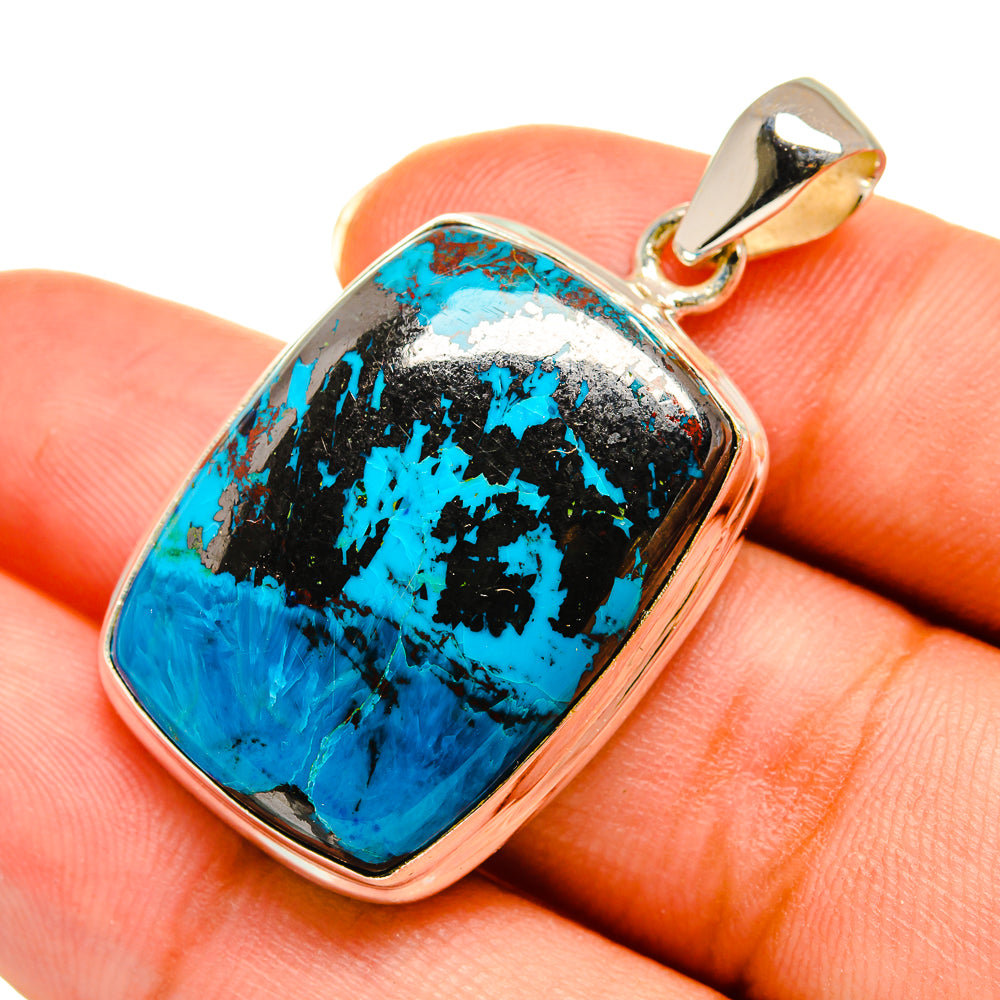 Shattuckite Pendants handcrafted by Anasilvercos - PD9068