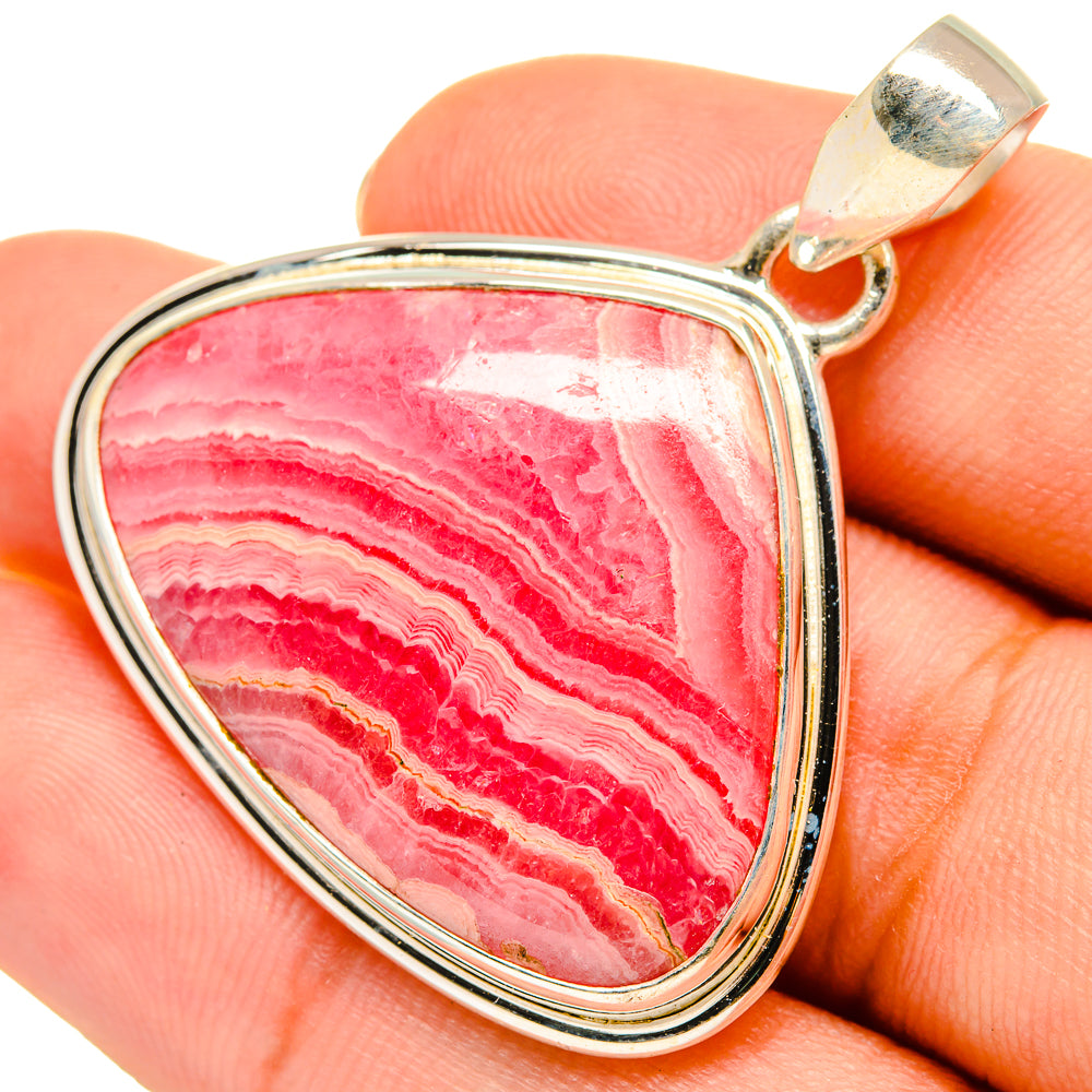 Rhodochrosite Pendants handcrafted by Anasilvercos - PD9167
