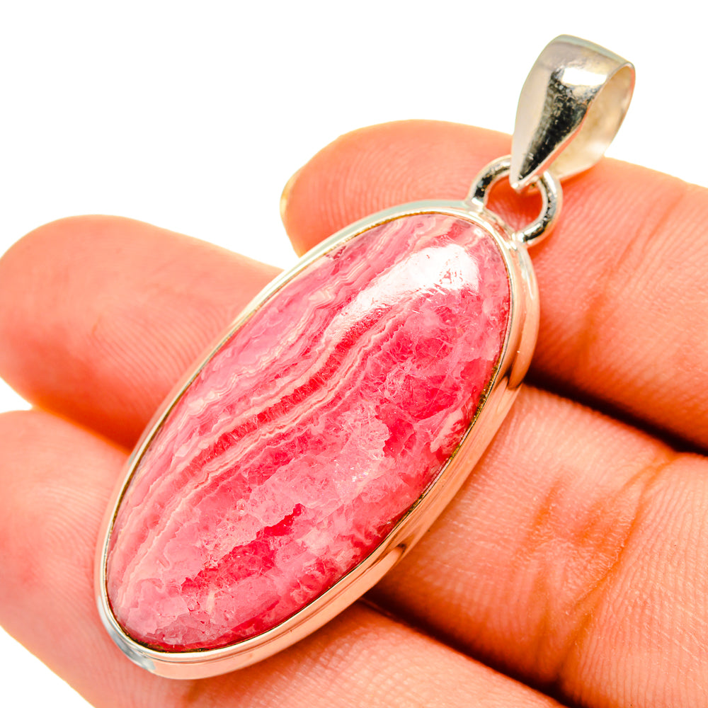 Rhodochrosite Pendants handcrafted by Anasilvercos - PD9168