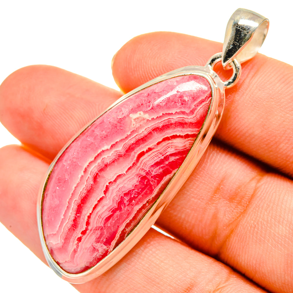 Rhodochrosite Pendants handcrafted by Anasilvercos - PD9170