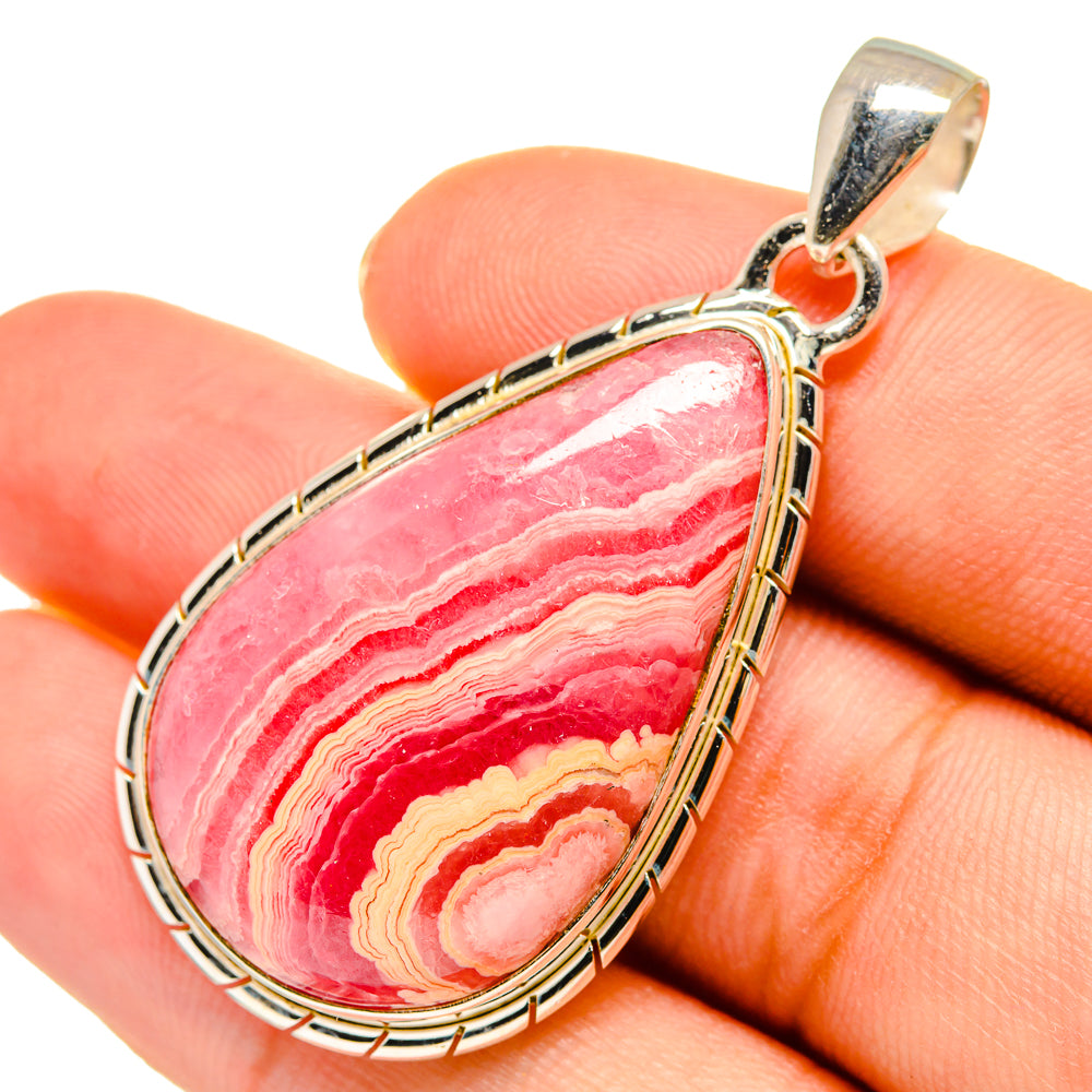 Rhodochrosite Pendants handcrafted by Anasilvercos - PD9171