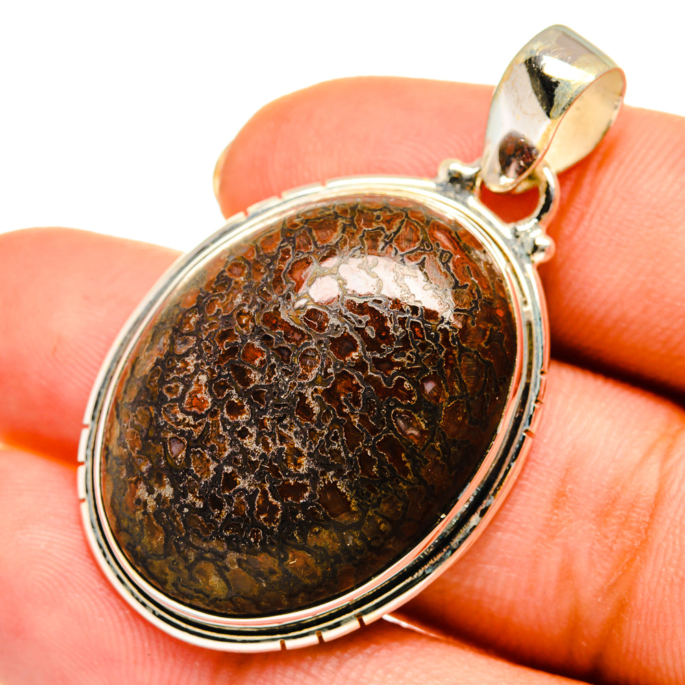 Dinosaur Bone Pendants handcrafted by Anasilvercos - PD9205