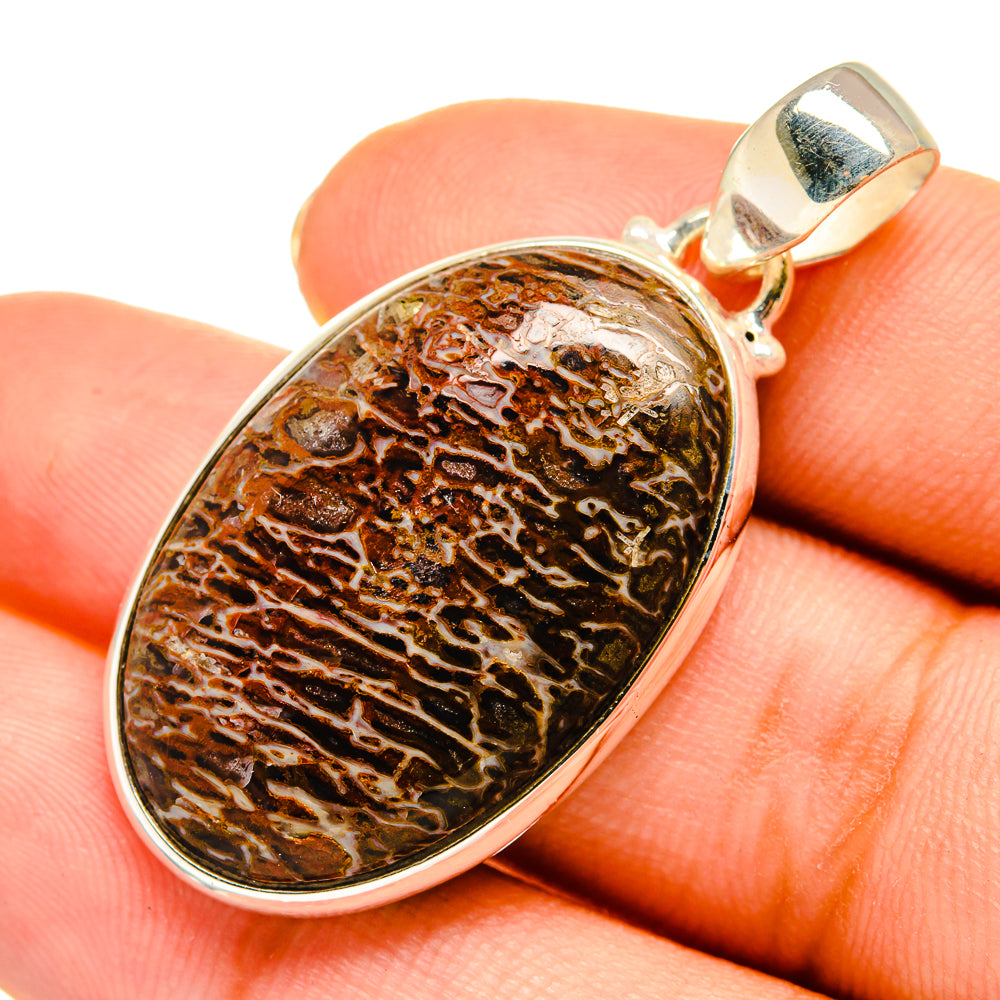 Dinosaur Bone Pendants handcrafted by Anasilvercos - PD9213