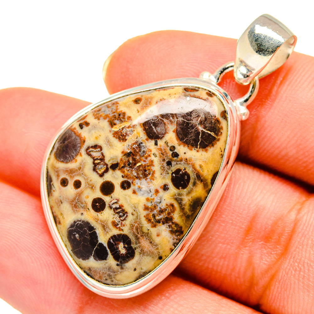 Poppy Jasper Pendants handcrafted by Anasilvercos - PD9234