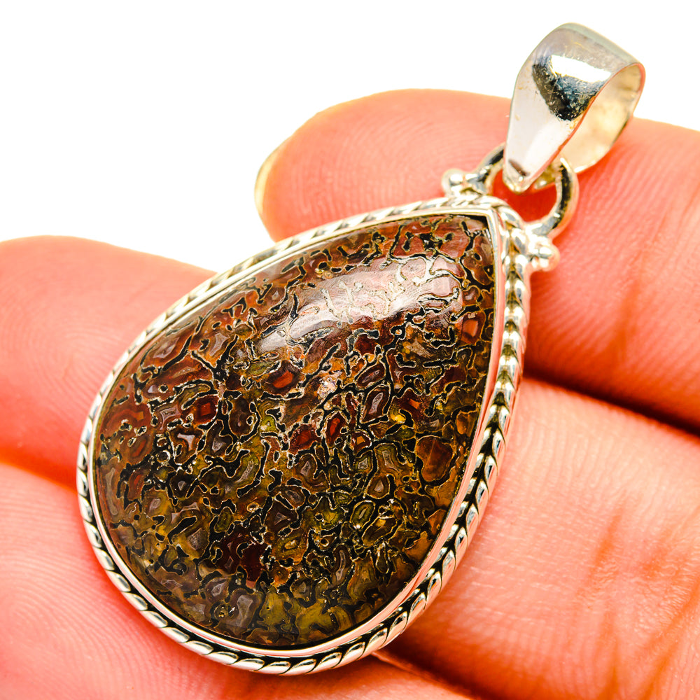 Dinosaur Bone Pendants handcrafted by Anasilvercos - PD9241
