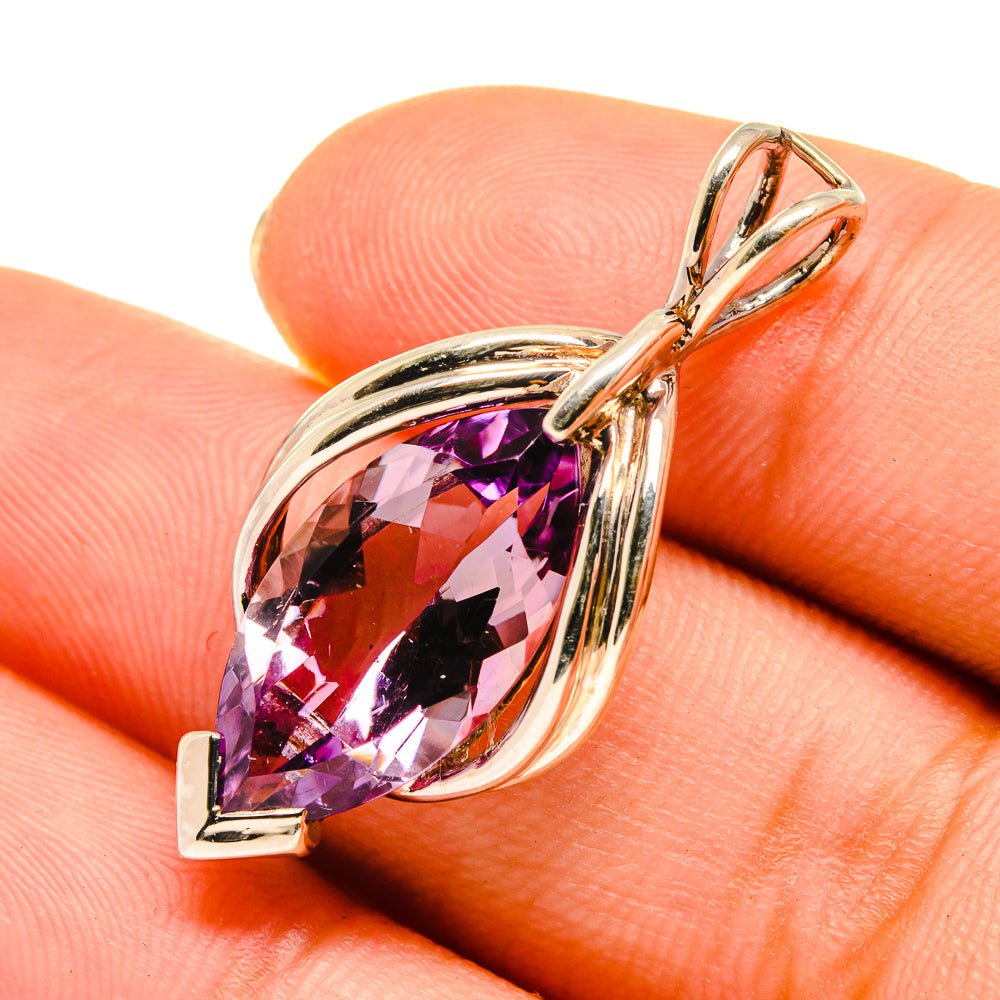 Amethyst Pendants handcrafted by Anasilvercos - PD9308