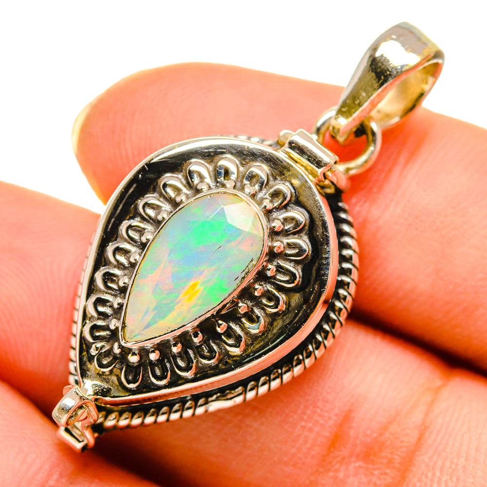 Ethiopian Opal Pendants handcrafted by Anasilvercos - PD9449