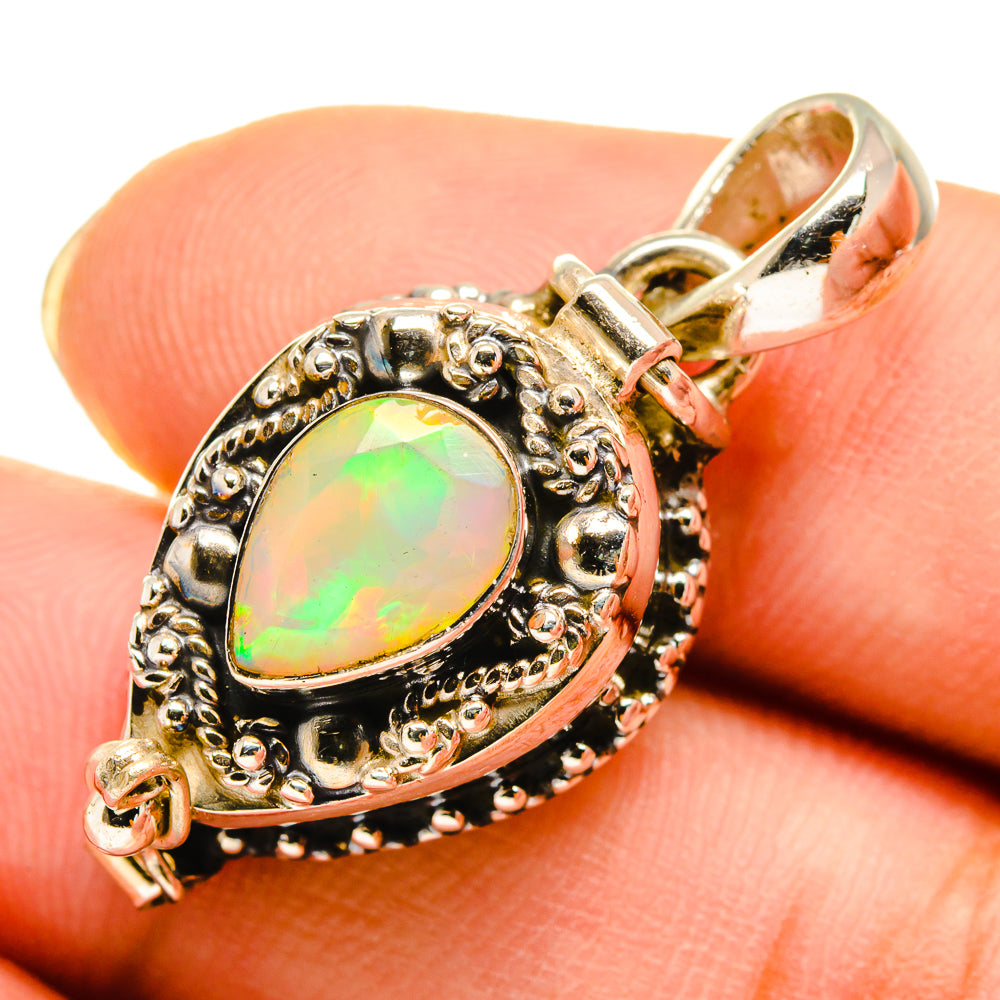 Ethiopian Opal Pendants handcrafted by Anasilvercos - PD9450