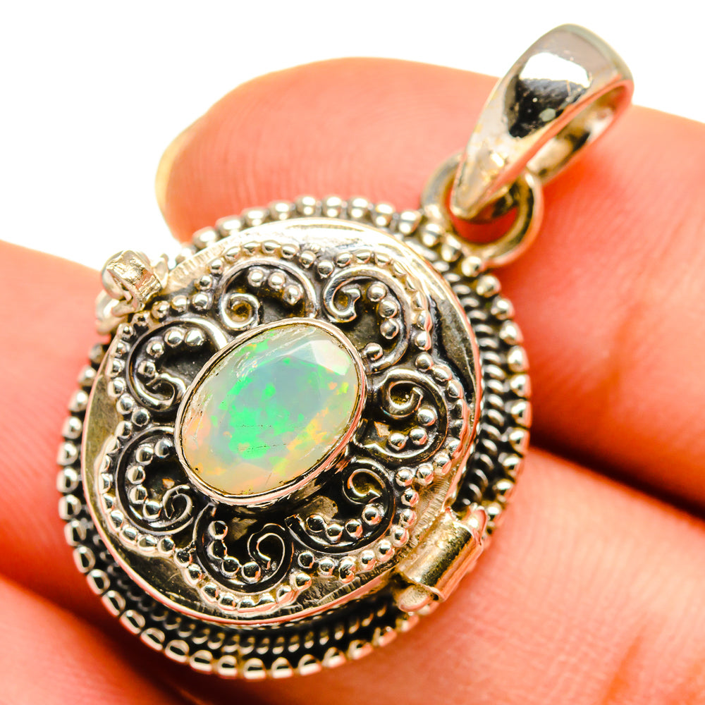 Ethiopian Opal Pendants handcrafted by Anasilvercos - PD9451