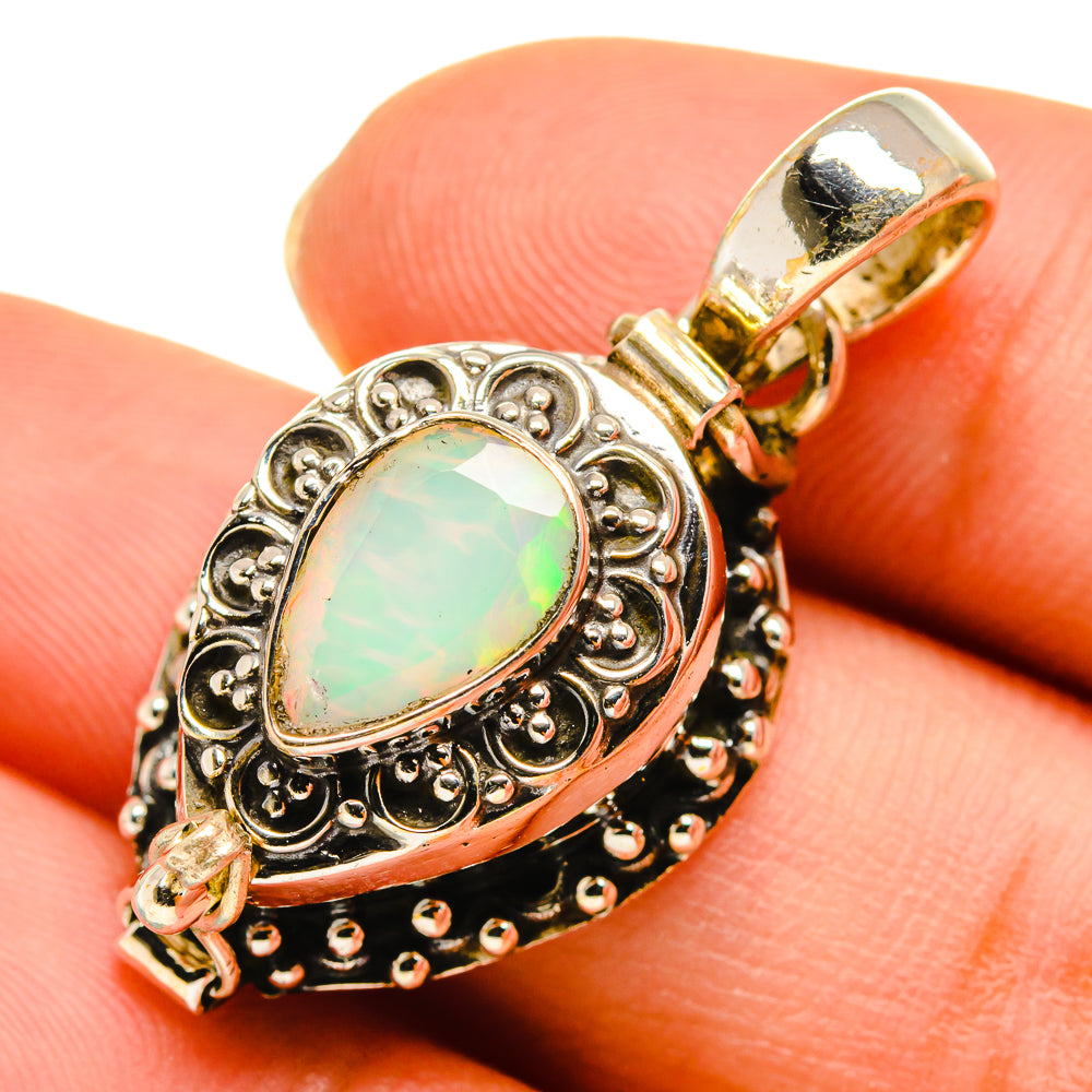 Ethiopian Opal Pendants handcrafted by Anasilvercos - PD9453