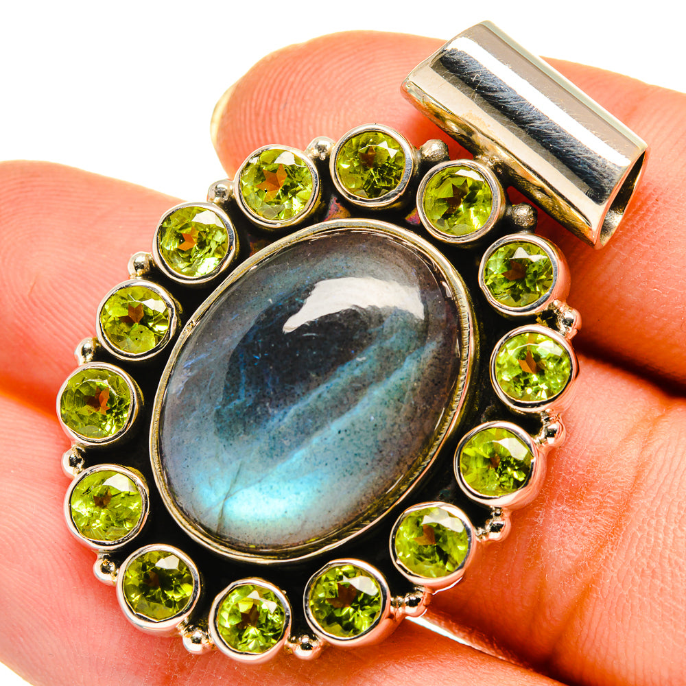 Labradorite Pendants handcrafted by Anasilvercos - PD9484