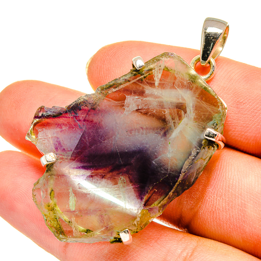 Fluorite Pendants handcrafted by Anasilvercos - PD9494