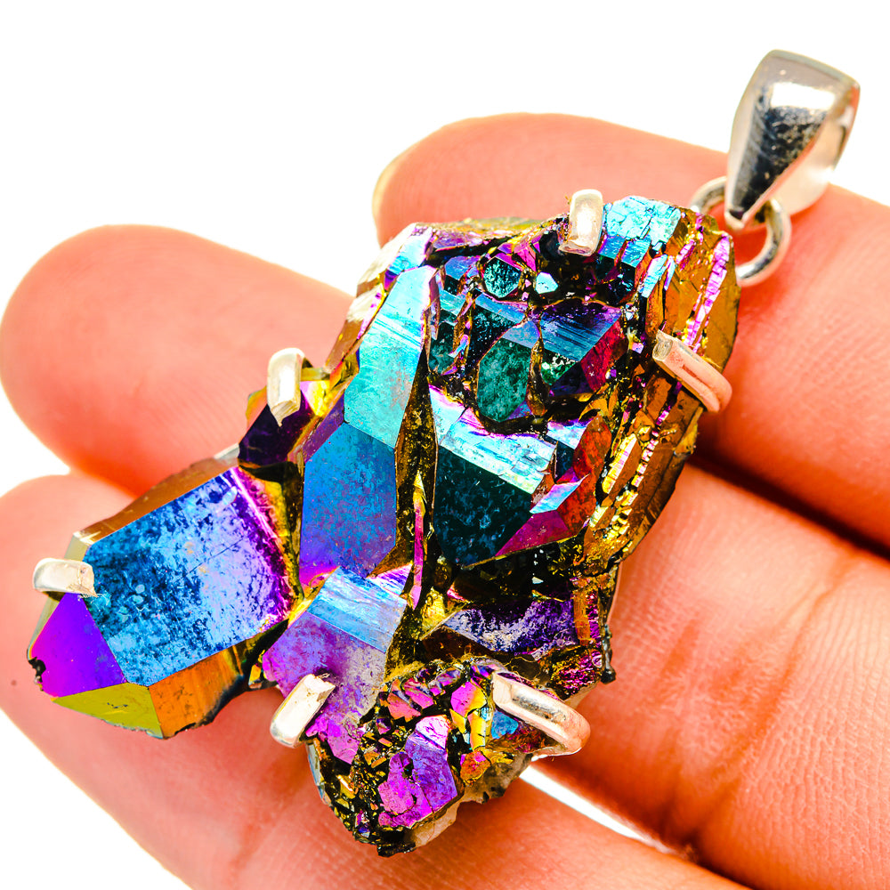Amethyst Pendants handcrafted by Anasilvercos - PD9500