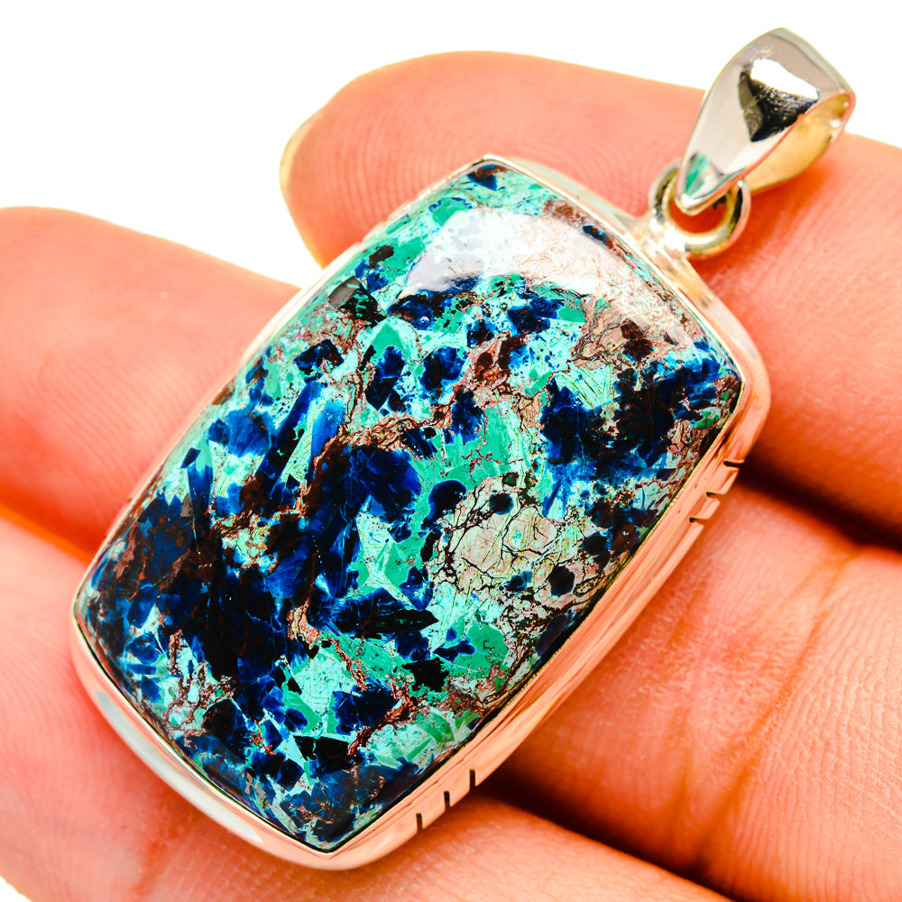 Shattuckite Pendants handcrafted by Anasilvercos - PD9519