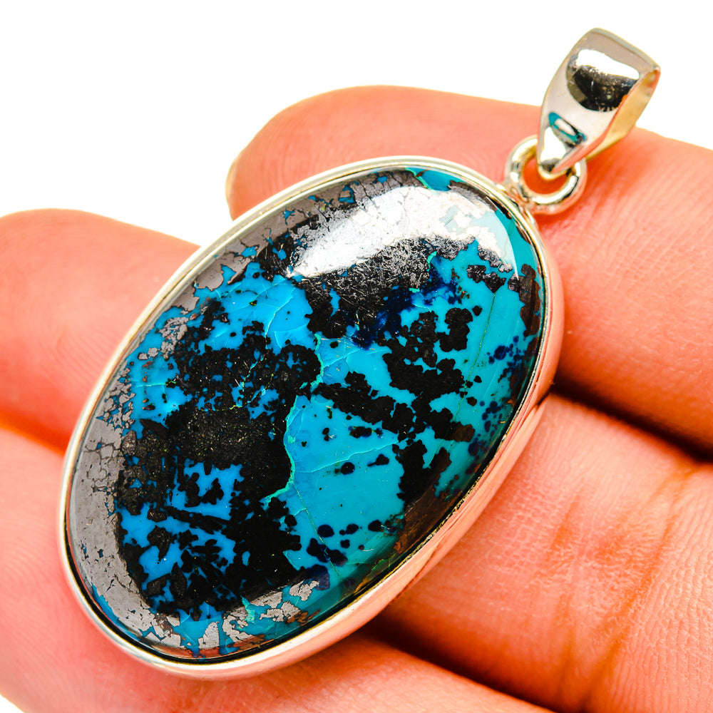 Shattuckite Pendants handcrafted by Anasilvercos - PD9521