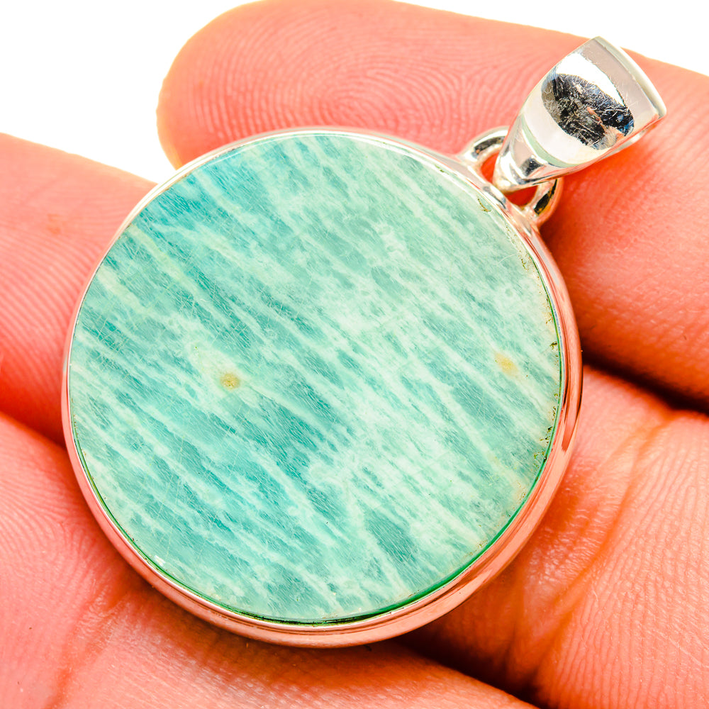 Amazonite Pendants handcrafted by Anasilvercos - PD9553