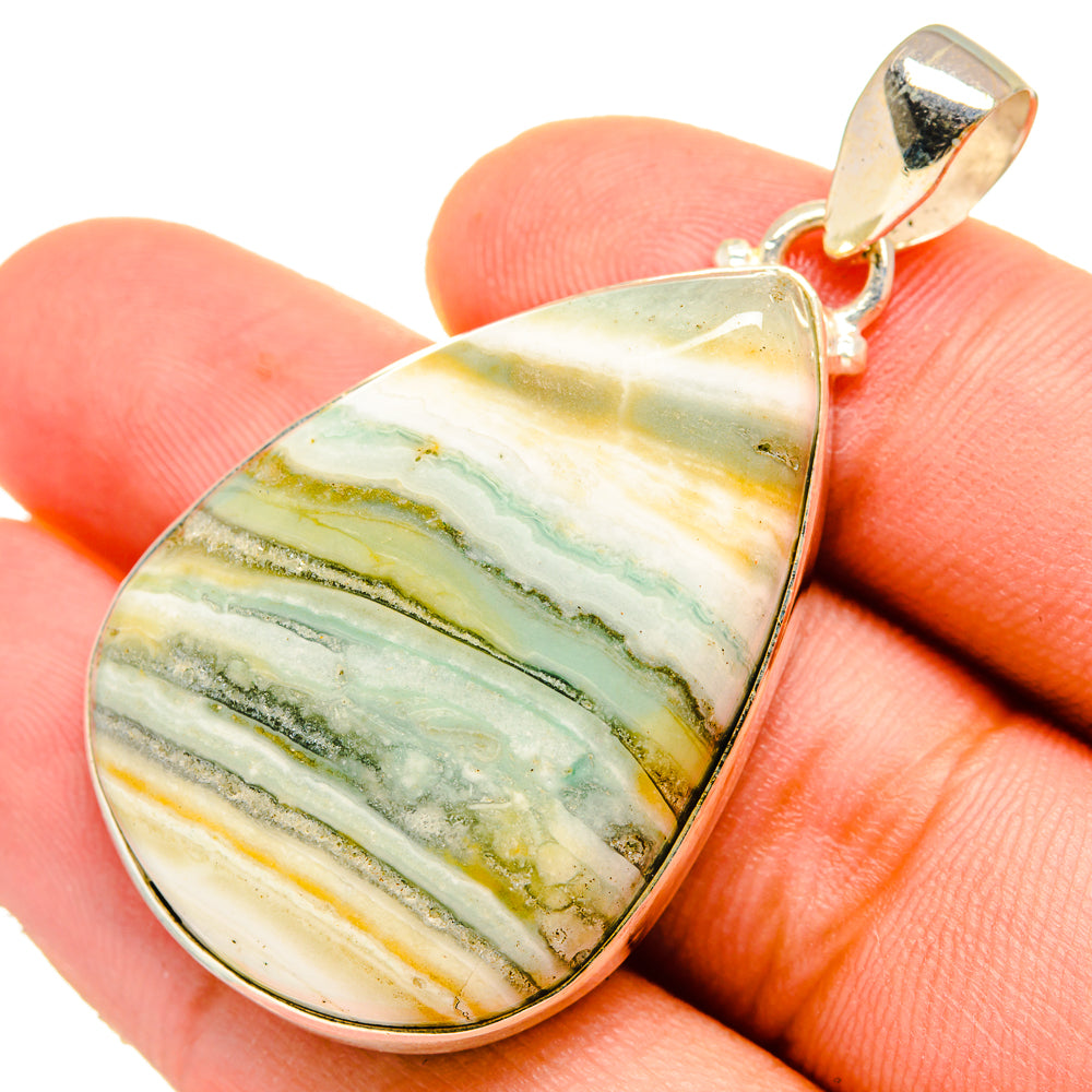Ocean Jasper Pendants handcrafted by Anasilvercos - PD9555