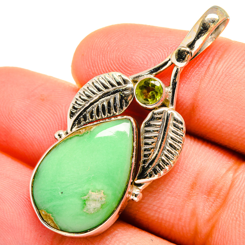 Peruvian Opal Pendants handcrafted by Anasilvercos - PD9557