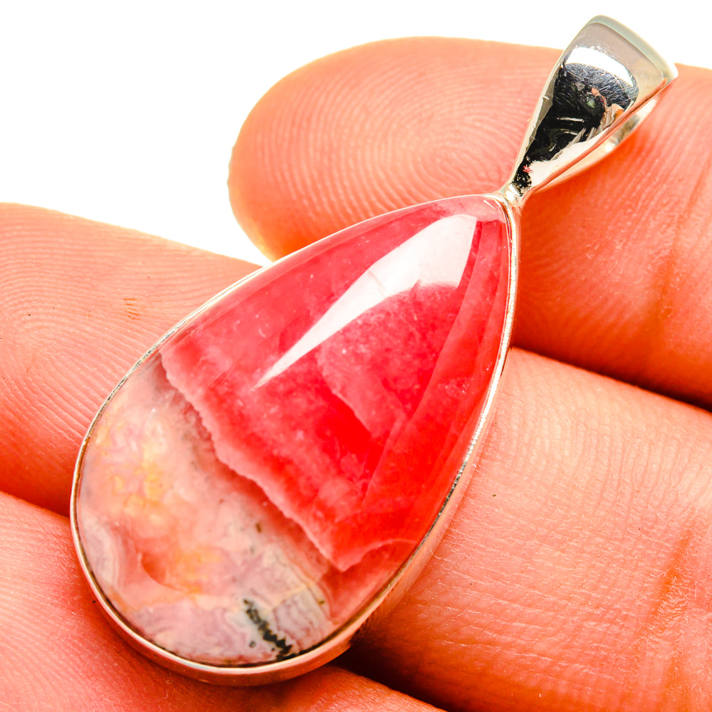 Rhodochrosite Pendants handcrafted by Anasilvercos - PD9625