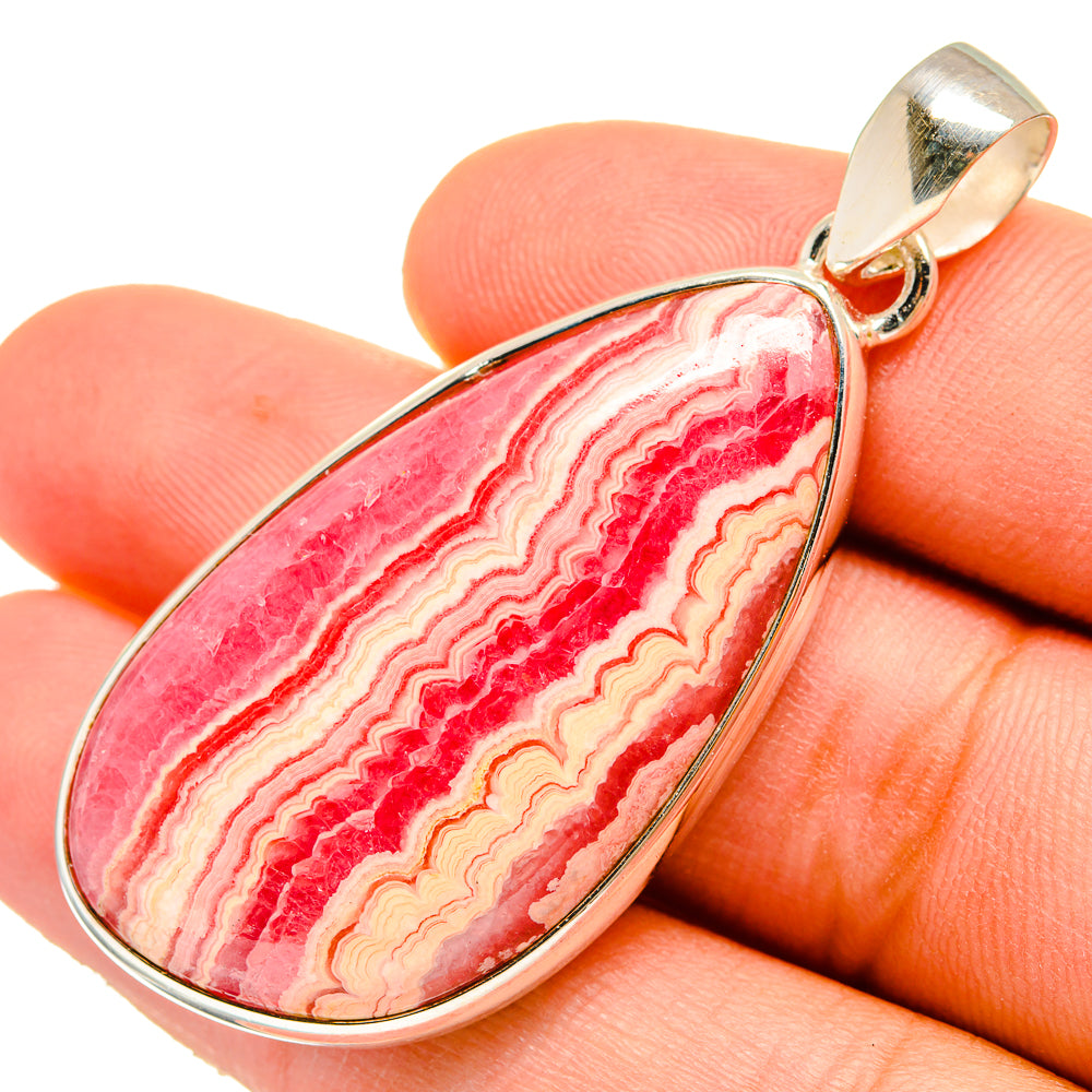 Rhodochrosite Pendants handcrafted by Anasilvercos - PD9626