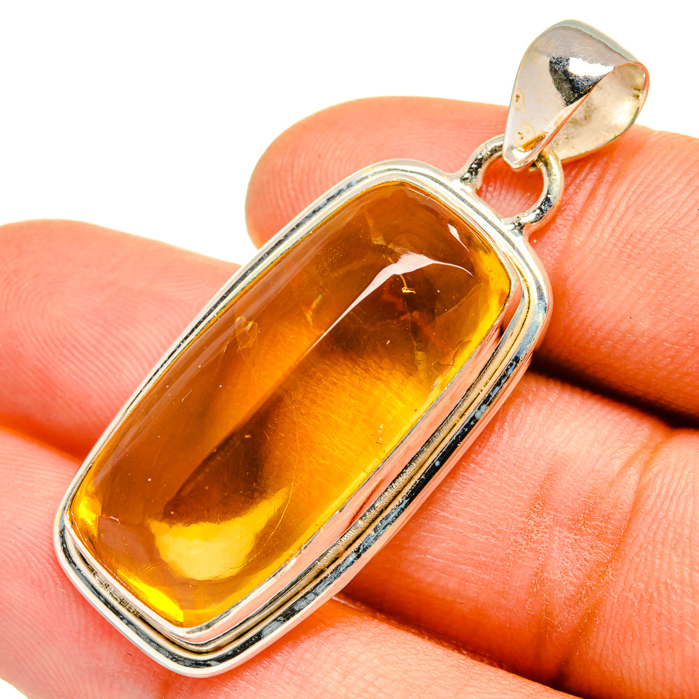 Citrine Pendants handcrafted by Anasilvercos - PD9653