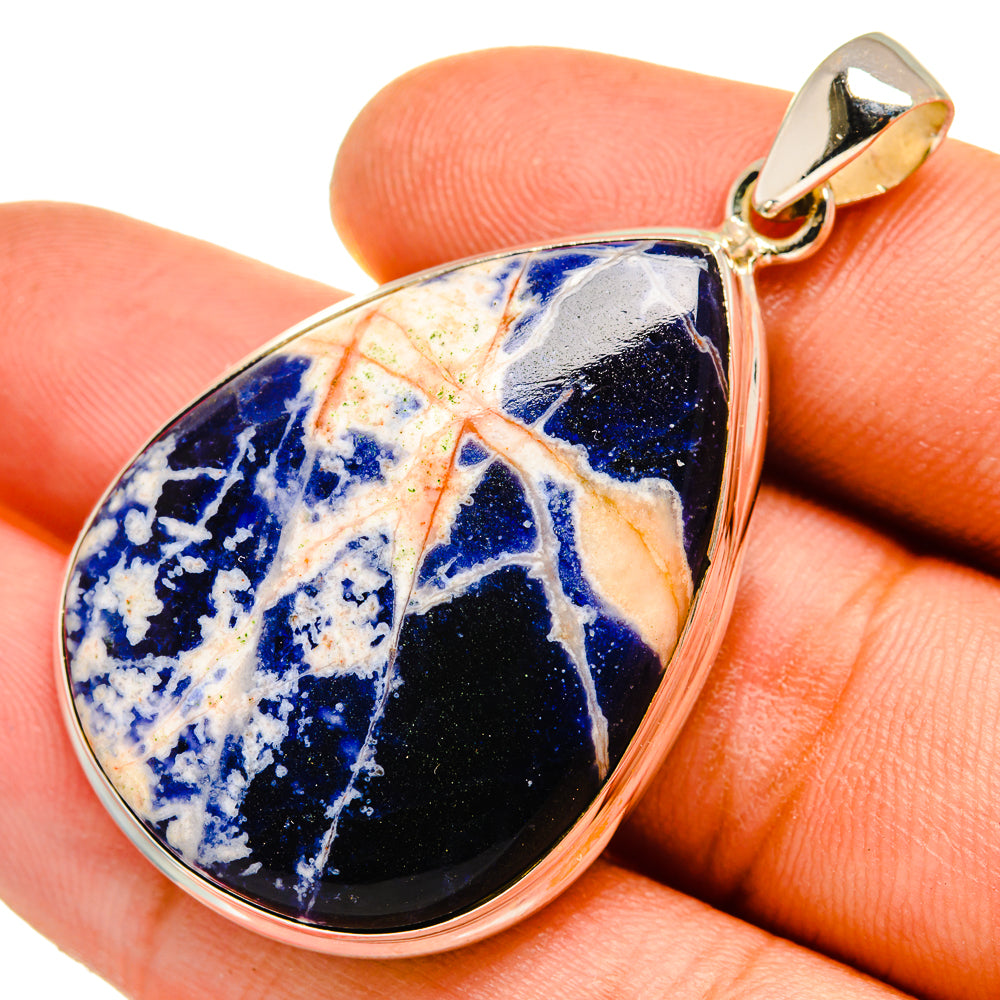 Sodalite Pendants handcrafted by Anasilvercos - PD9656