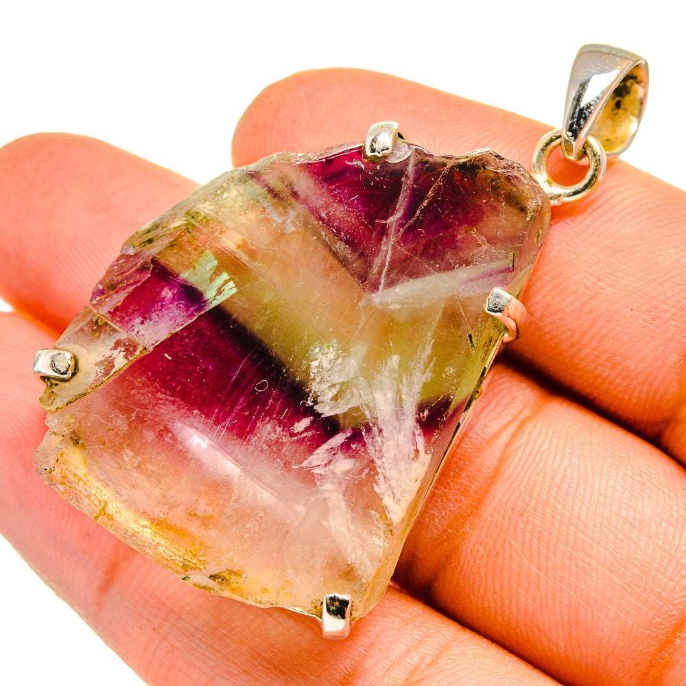 Fluorite Pendants handcrafted by Anasilvercos - PD9669