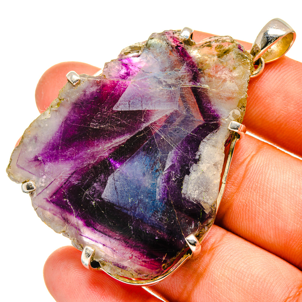 Fluorite Pendants handcrafted by Anasilvercos - PD9672