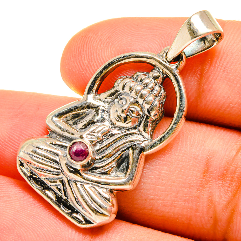 Pink Tourmaline Pendants handcrafted by Anasilvercos - PD9734