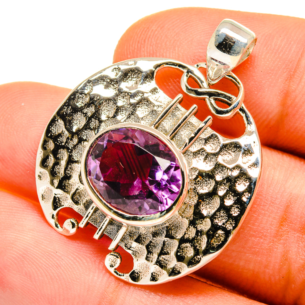 Amethyst Pendants handcrafted by Anasilvercos - PD9752