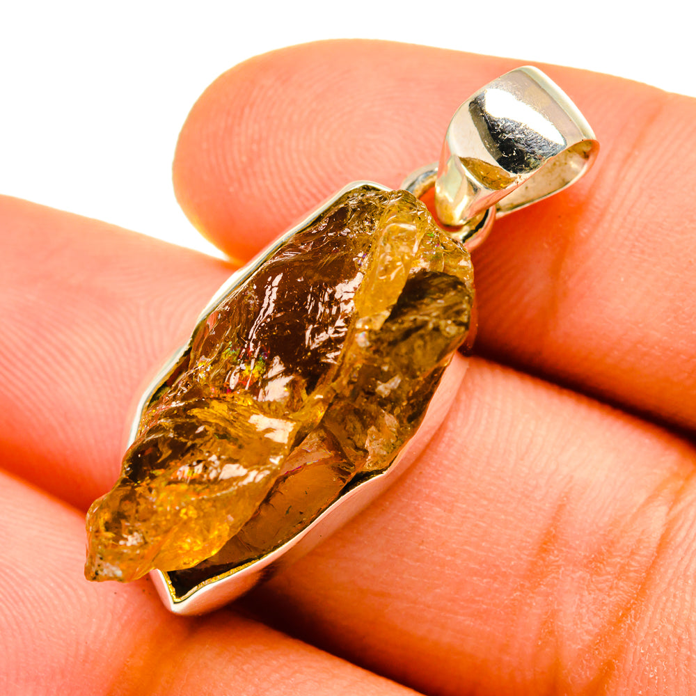 Citrine Pendants handcrafted by Anasilvercos - PD9773
