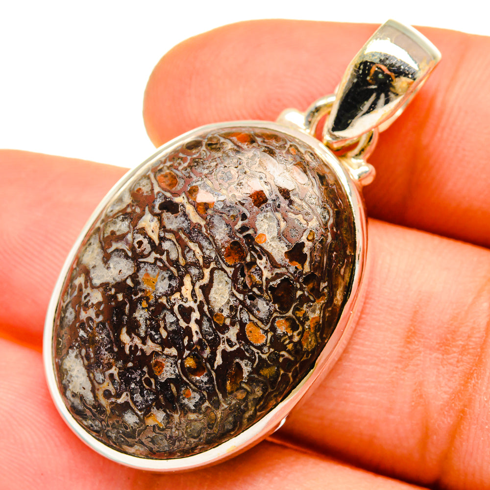 Dinosaur Bone Pendants handcrafted by Anasilvercos - PD9796