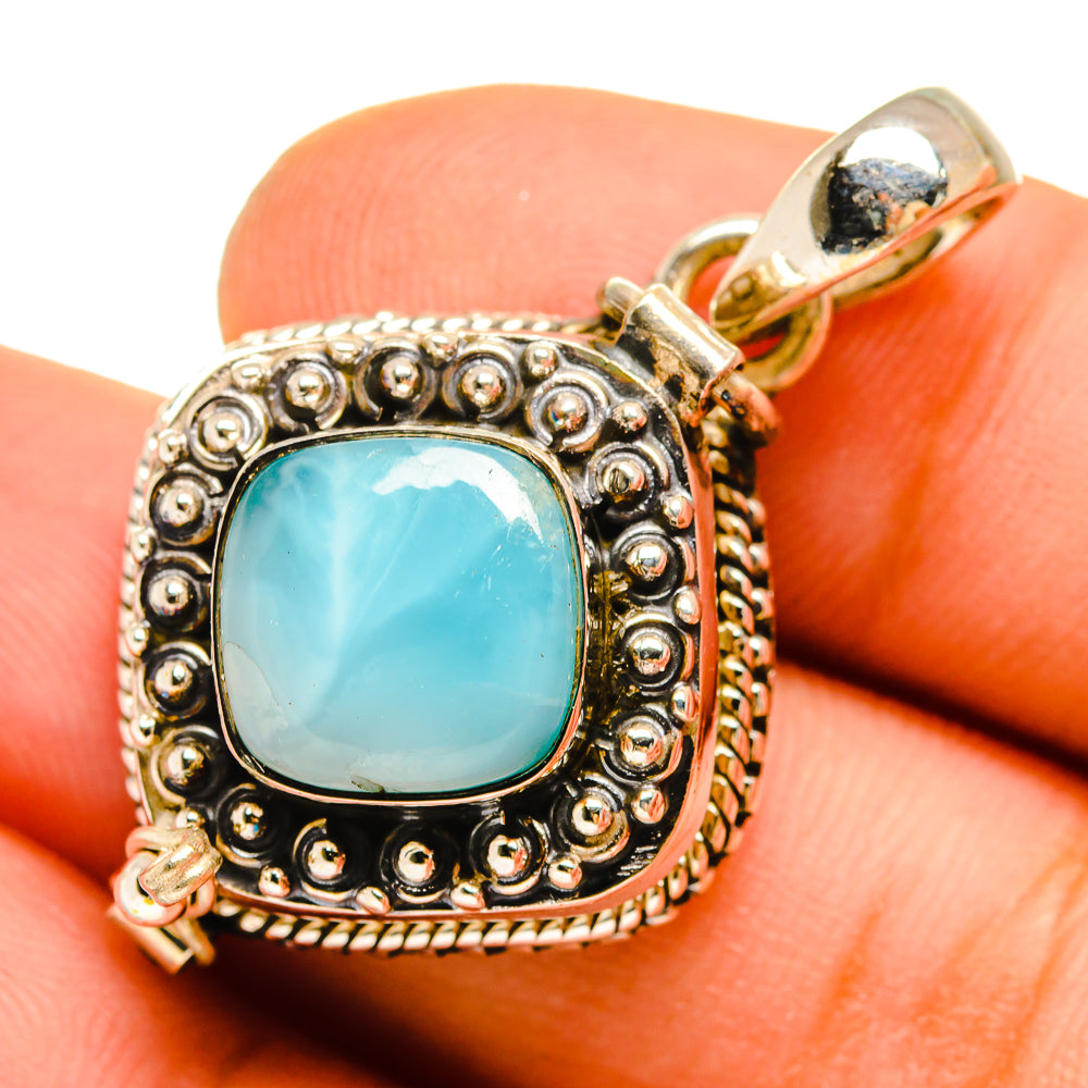 Larimar Pendants handcrafted by Anasilvercos - PD9830