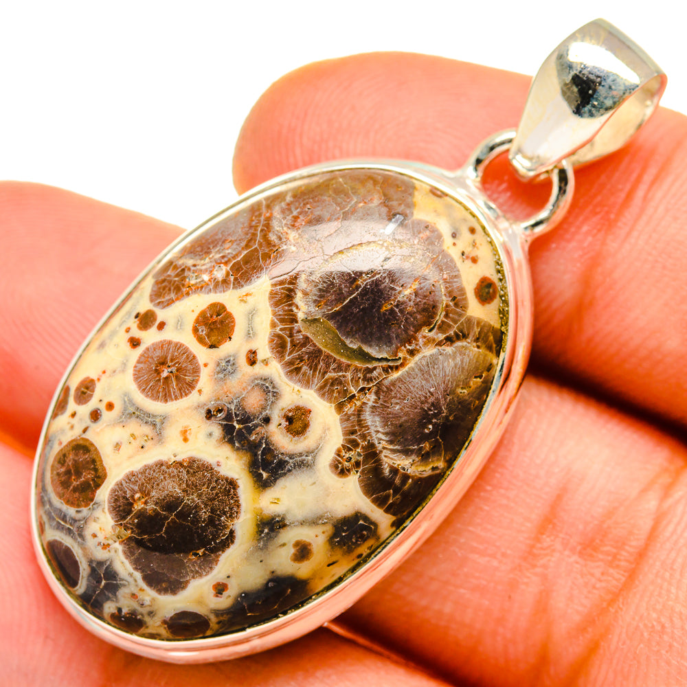 Poppy Jasper Pendants handcrafted by Anasilvercos - PD9834
