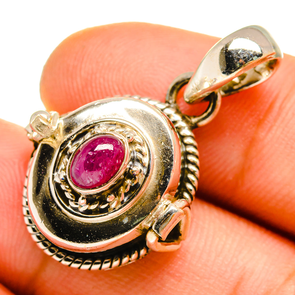 Pink Tourmaline Pendants handcrafted by Anasilvercos - PD9862
