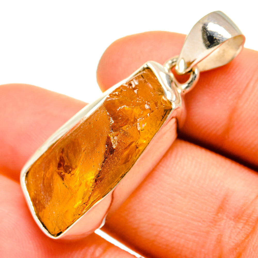 Citrine Pendants handcrafted by Anasilvercos - PD9886