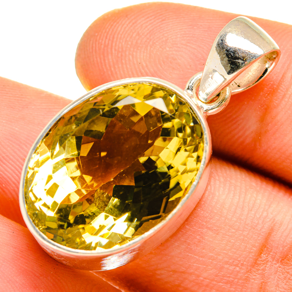 Citrine Pendants handcrafted by Anasilvercos - PD9899