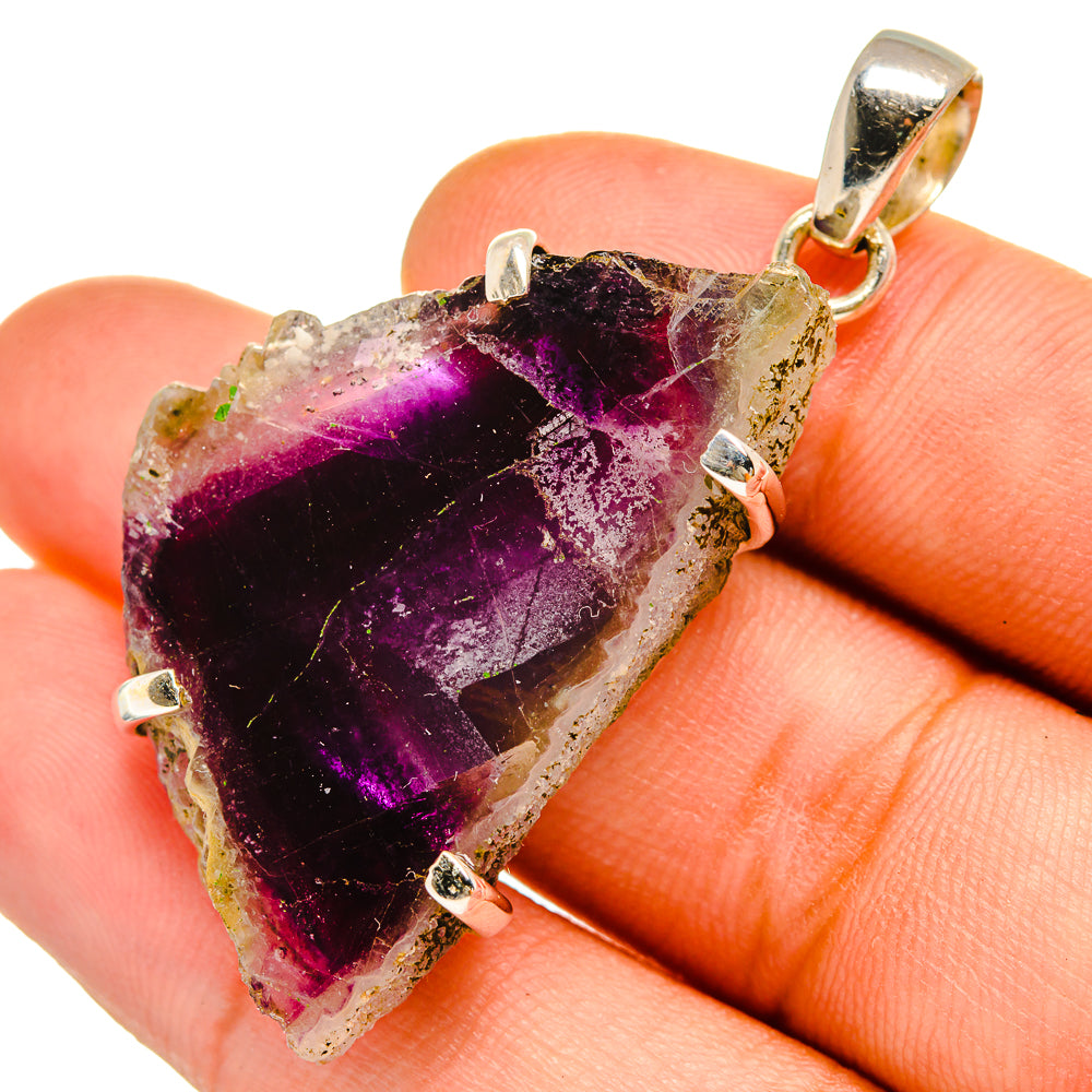 Fluorite Pendants handcrafted by Anasilvercos - PD9925